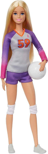 Barbie Articulated Sports Doll - Volleyball HKT72 - Colorland Toys